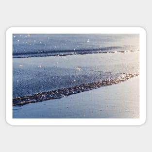 Baltic Sea Winter Sticker